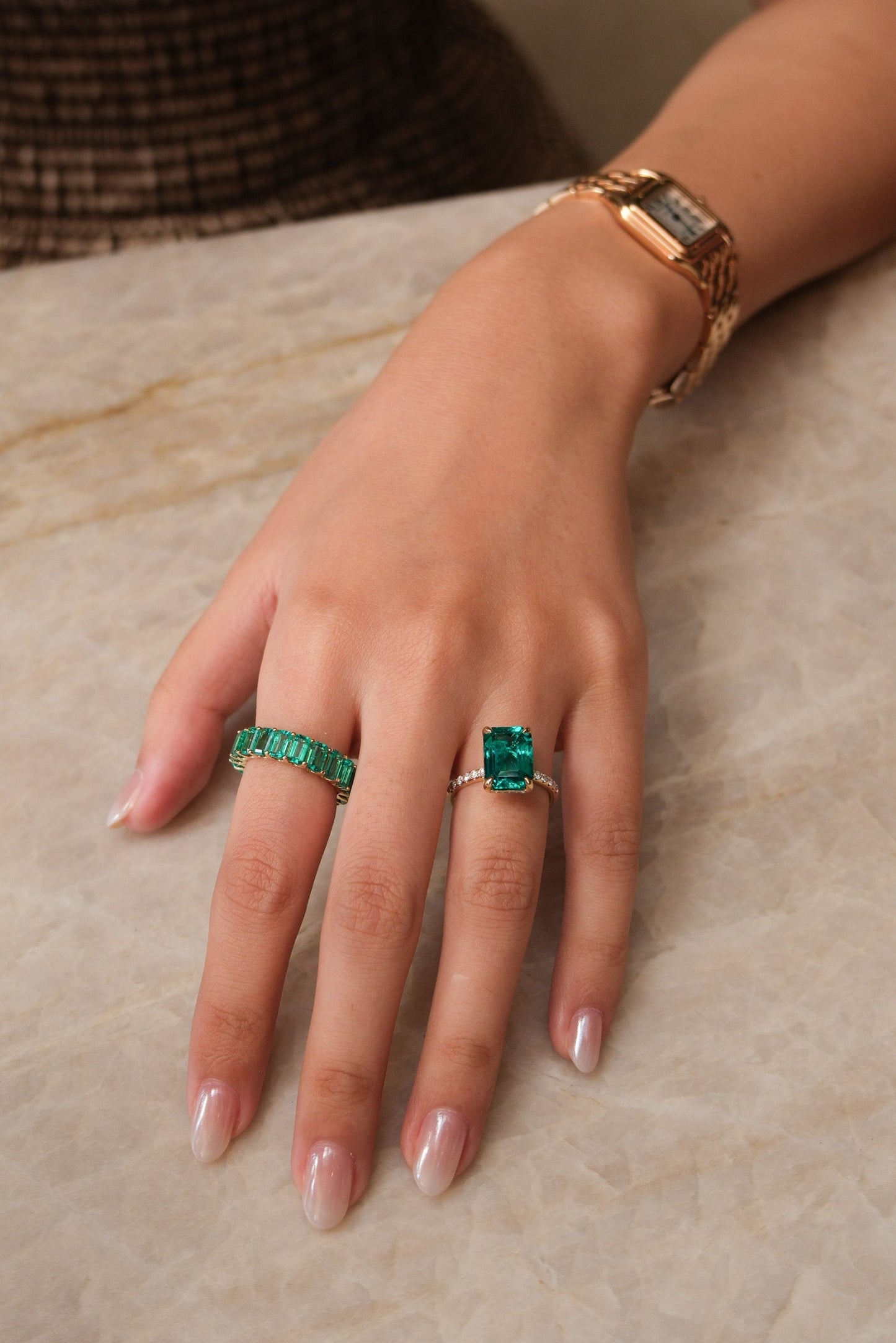 Emerald Cut Solitaire Ring